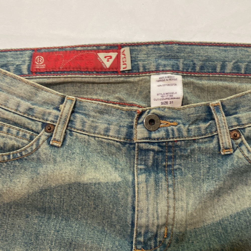 Patriotic Stars and Stripes jeans. Guess size 31 - Picture 3 of 8